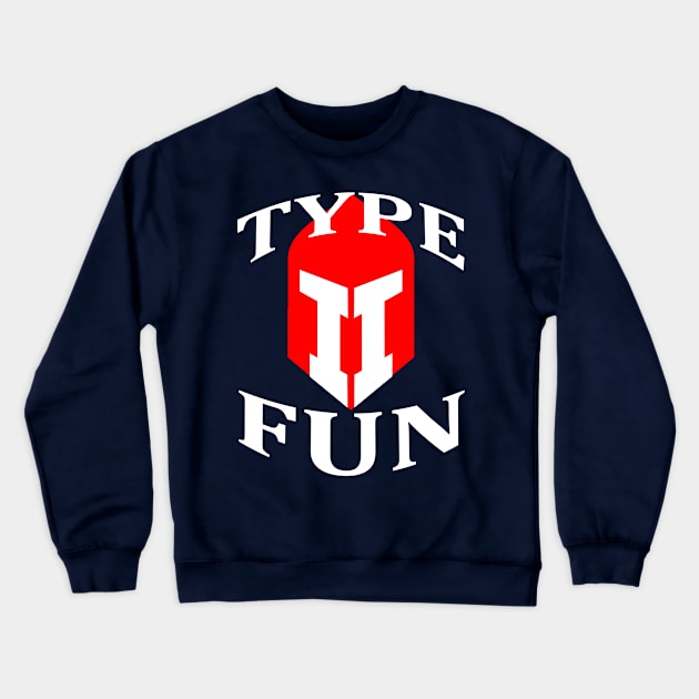 Type II Fun Spartan Alternate Design Crewneck Sweatshirt by IORS